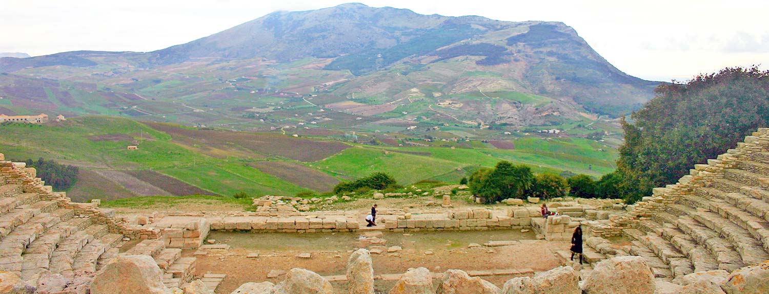 Greek theatre at Segesta, Sicily