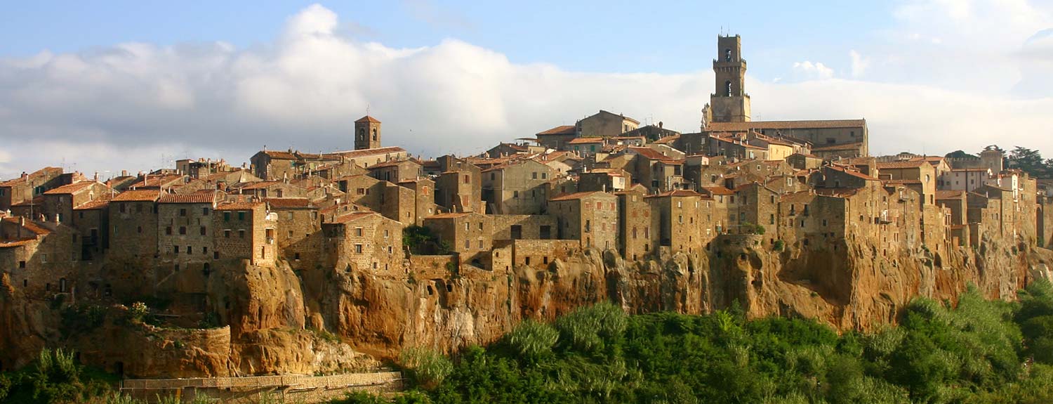 Town of Pitigliano, Tuscany